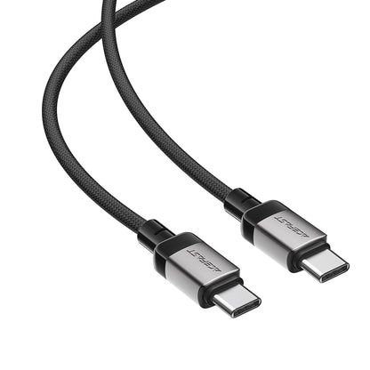 Podatkovni in polnilni kabel USB-C - USB-C Acefast C9-03, 60W, 1.2m, črn