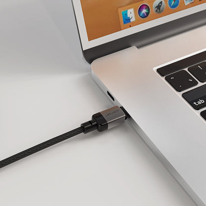 Podatkovni in polnilni kabel USB-C - USB-C Acefast C9-03, 60W, 1.2m, črn