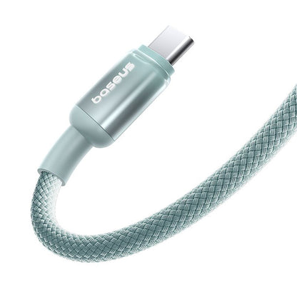 Kabel za podatke in polnjenje USB-C - USB-C Baseus Discolor, 100W, 1m, Modro Zelen E0420702