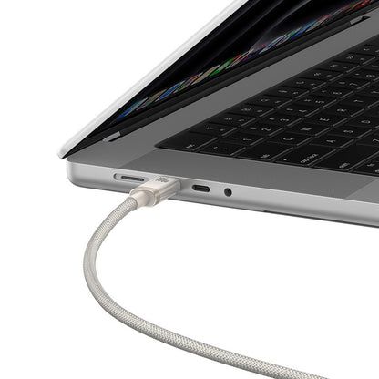 Kabel za podatke in polnjenje USB-C - USB-C Baseus Titanium, 100W, 2m, Srebrn P10378100G21-01