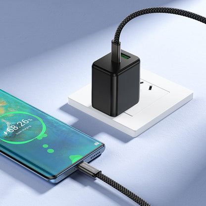 USB-C podatkovni in polnilni kabel - USB-C Borofone BX124 Peace, 60W, 1m, črn