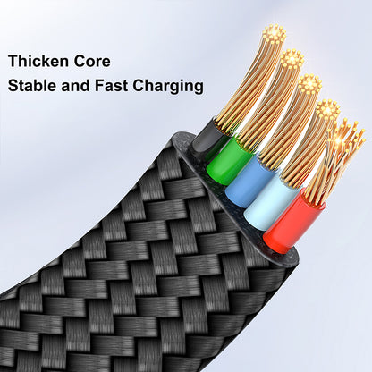 Kabel za podatke in polnjenje USB-C - USB-C Lito LD11CC, 60W, 1m, črn