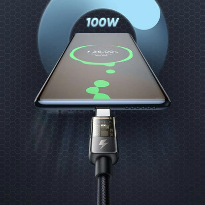 Kabel za podatke in polnjenje USB-C - USB-C McDodo CA-2840 Auto Power Off, 100W, 1.2m, črn