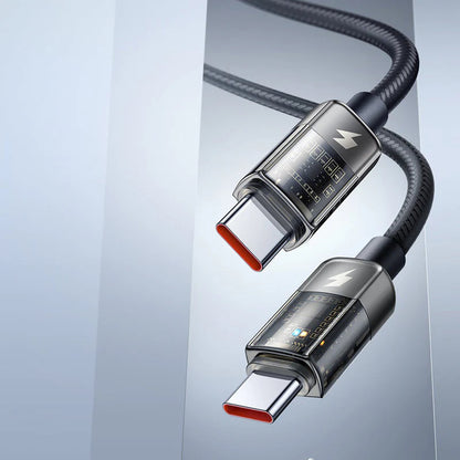 Kabel za podatke in polnjenje USB-C - USB-C McDodo CA-2840 Auto Power Off, 100W, 1.2m, črn