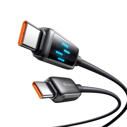 Kabel za podatke in polnjenje USB-C - USB-C McDodo CA-4250 Display, 100W, 1.2m, črn