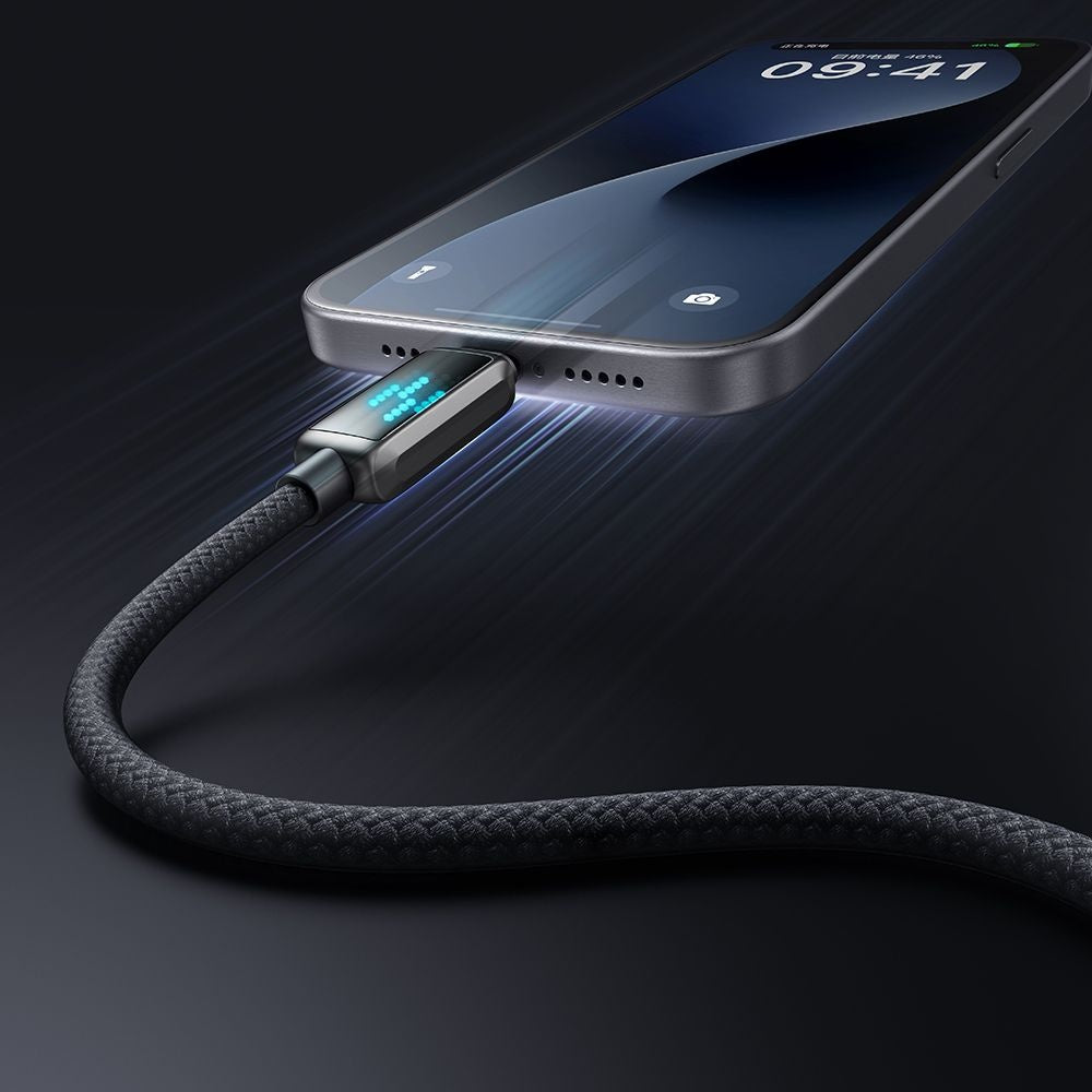 Kabel za podatke in polnjenje USB-C - USB-C McDodo CA-4250 Display, 100W, 1.2m, črn