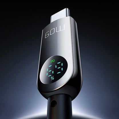 Kabel za podatke in polnjenje USB-C - USB-C McDodo CA-4780 Display, 60W, 1.2m, črn