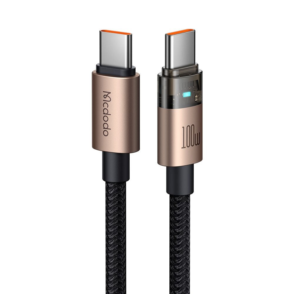 Kabel za podatke in polnjenje USB-C - USB-C McDodo CA-5581, 100W, 1.2m, Zlat