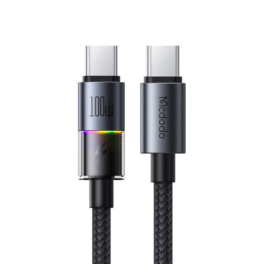 USB-C Data and Charging Cable - USB-C McDodo CA-8200 Colorful, 100W, 1.2m, Black