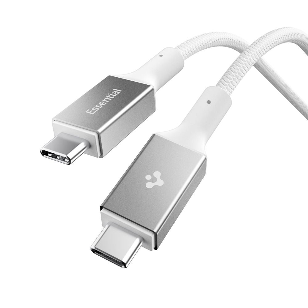 USB-C Data and Charging Cable - USB-C Spigen EB10010CC, 100W, 1m, White