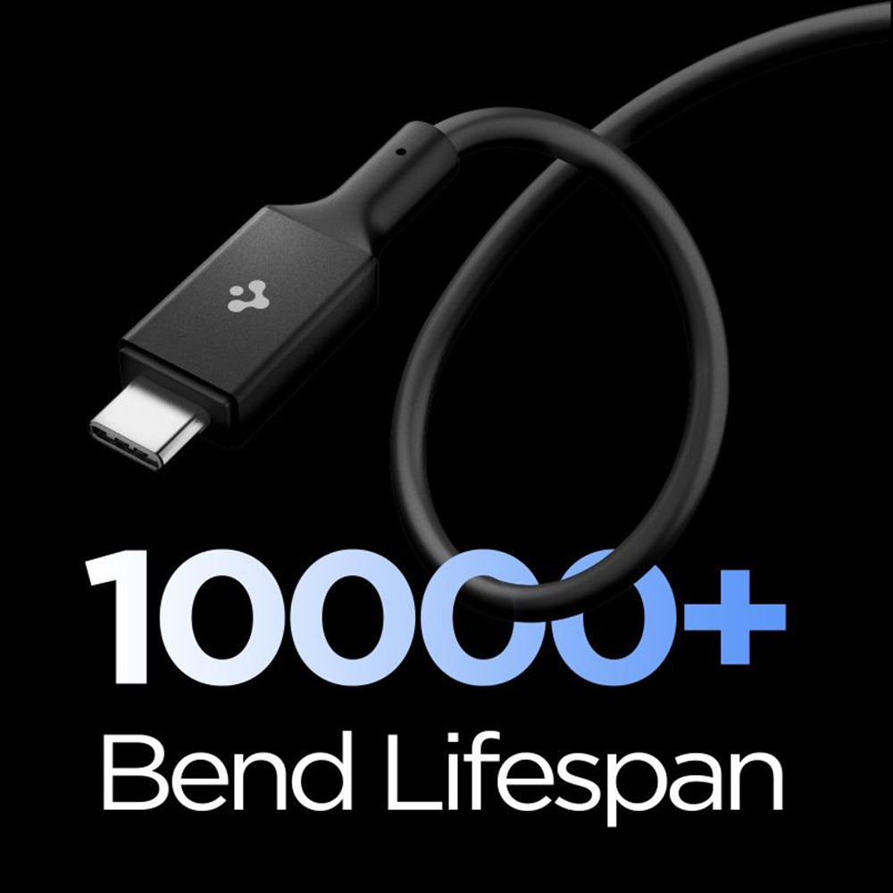 USB-C Data and Charging Cable - USB-C Spigen EB10020CC, 100W, 2m, Black