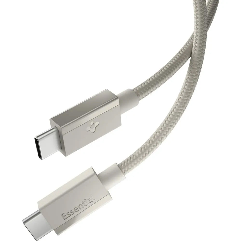 USB-C podatkovni in polnilni kabel - USB-C Spigen EB6015CC, 60W, 1,5 m, titan siva ACA10419