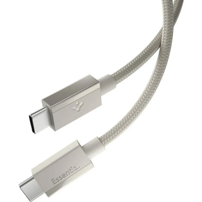 USB-C podatkovni in polnilni kabel - USB-C Spigen EB6015CC, 60W, 1,5 m, titan siva ACA10419