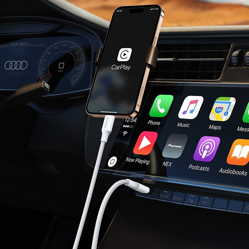 Kabel za podatke in polnjenje USB-C - USB-C UGREEN L502, 100W, 1m, Siv