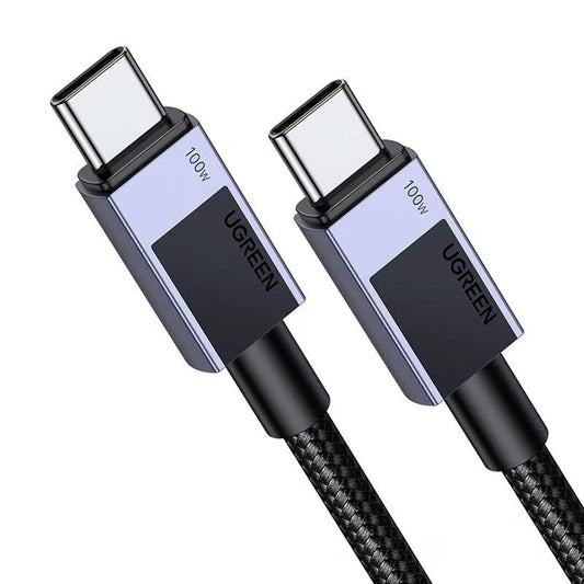 Kabel za prenos podatkov in polnjenje USB-C - USB-C UGREEN L512, 100W, 1m, Siv
