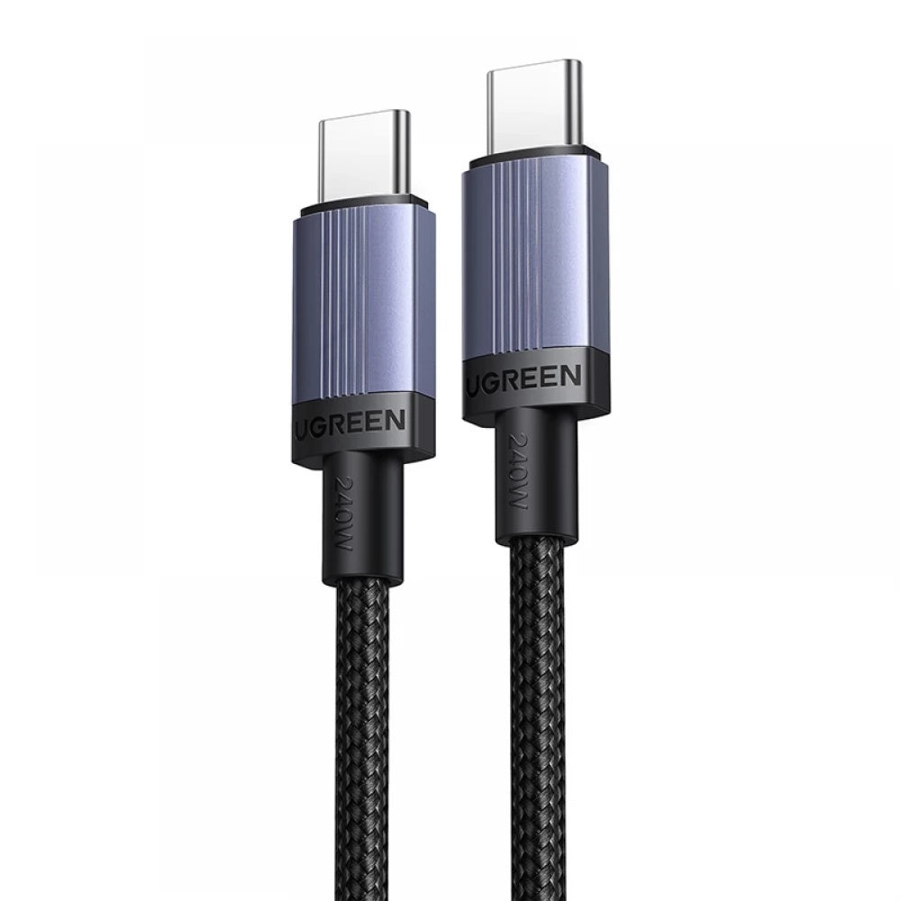 Kabel za podatke in polnjenje USB-C - USB-C UGREEN L532, 240W, 2m, Siv