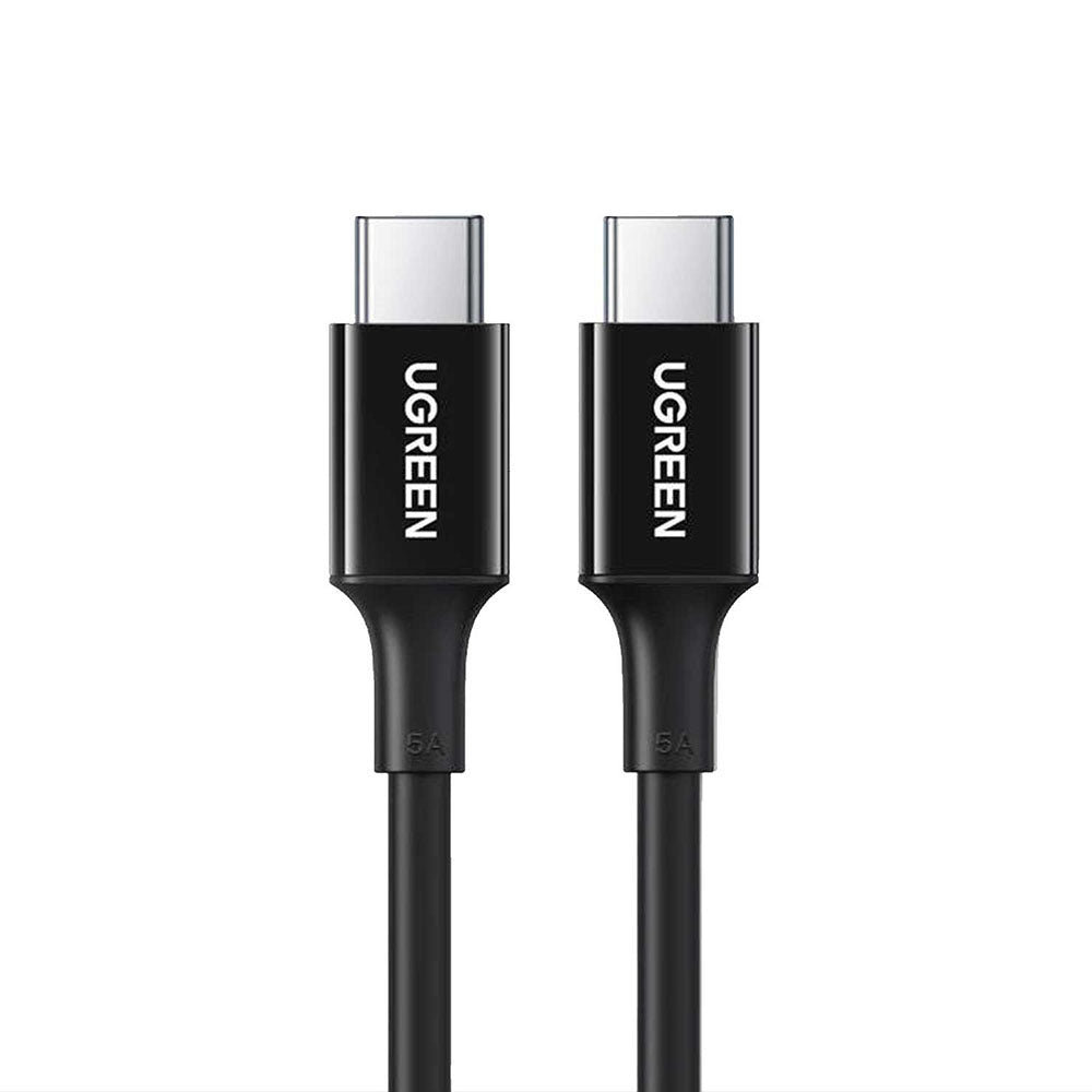 Podatkovni in polnilni kabel USB-C - USB-C UGREEN US300 (80371), 100W, 1m, črn