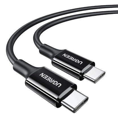 Podatkovni in polnilni kabel USB-C - USB-C UGREEN US300 (80371), 100W, 1m, črn