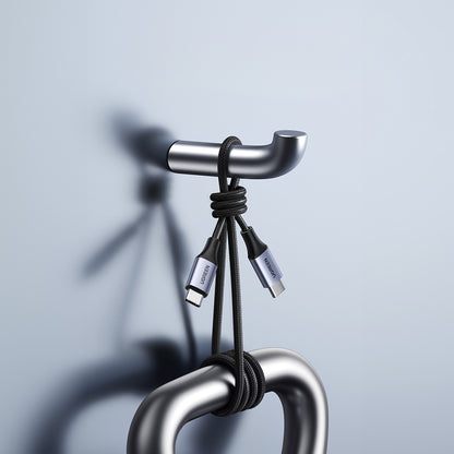 Kabel za podatke in polnjenje USB-C - USB-C UGREEN US535, 240W, 1m, Siv