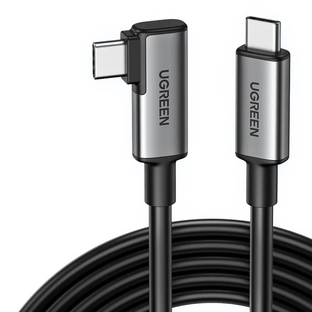 Kabel za podatke in polnjenje USB-C - USB-C UGREEN US551 (90629) Angled, 60W, 5m, črn