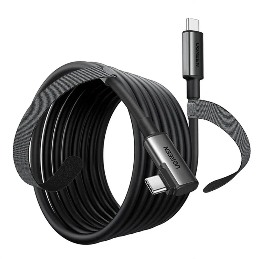 Kabel za podatke in polnjenje USB-C - USB-C UGREEN US551 (90629) Angled, 60W, 5m, črn