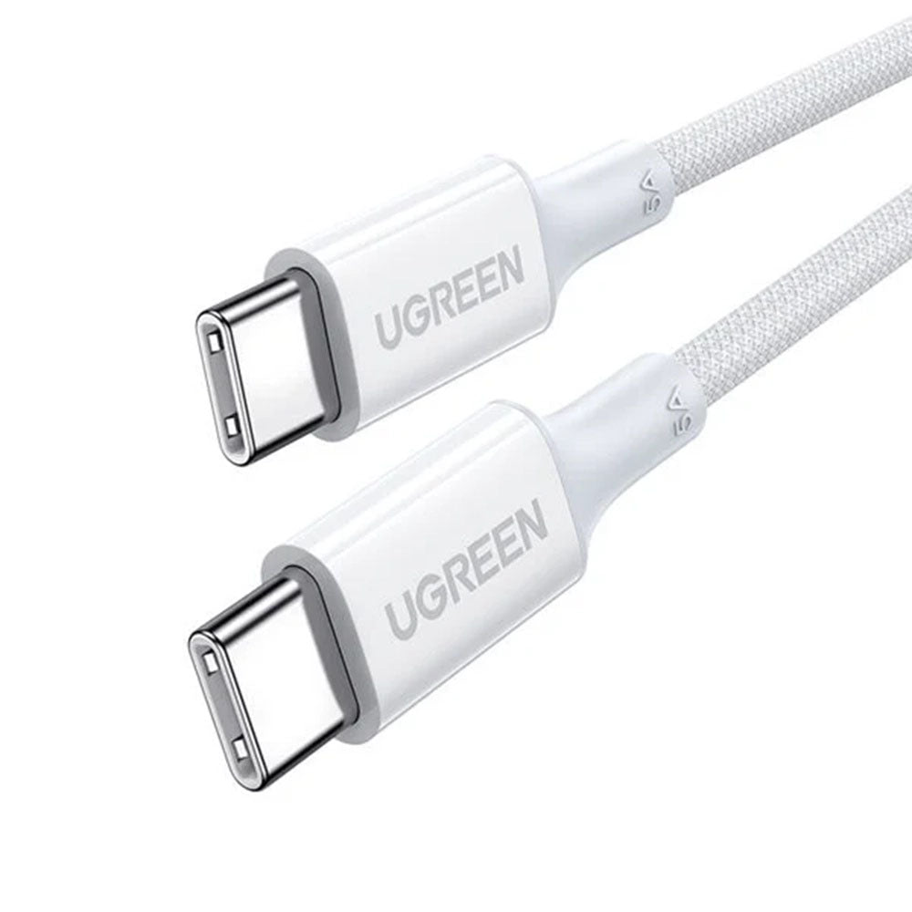 Kabel za podatke in polnjenje USB-C - USB-C UGREEN US557 (15267), 100W, 1m, Bel