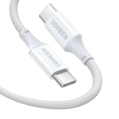 Kabel za podatke in polnjenje USB-C - USB-C UGREEN US557 (15267), 100W, 1m, Bel
