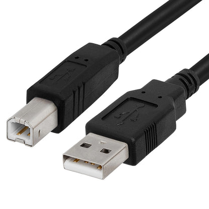 OEM tiskalniški kabel, USB-A - USB-B, 1,5 m, črn