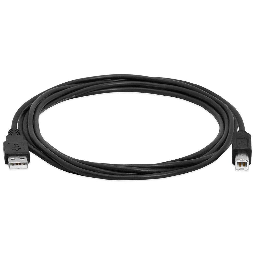 OEM tiskalniški kabel, USB-A - USB-B, 1,5 m, črn