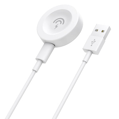 Brezžični polnilec Dudao A12H za Huawei Watch Series, USB-A, Bel