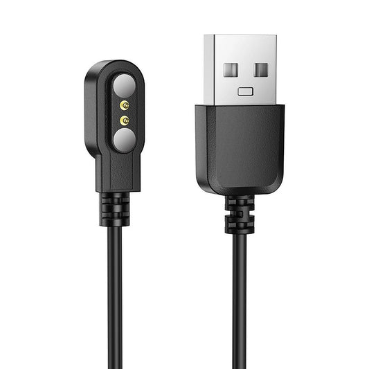 Polnilni kabel za pametno uro HOCO Y26 / Y27, USB-A, črn