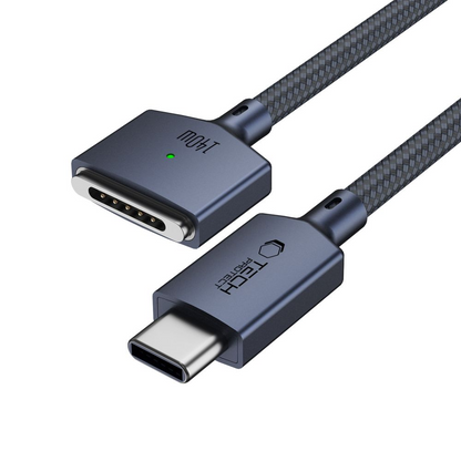 Polnilni kabel Tech-Protect MMC01 Ultraboost, USB-C - MagSafe 3, 140W, 2m, temno modra