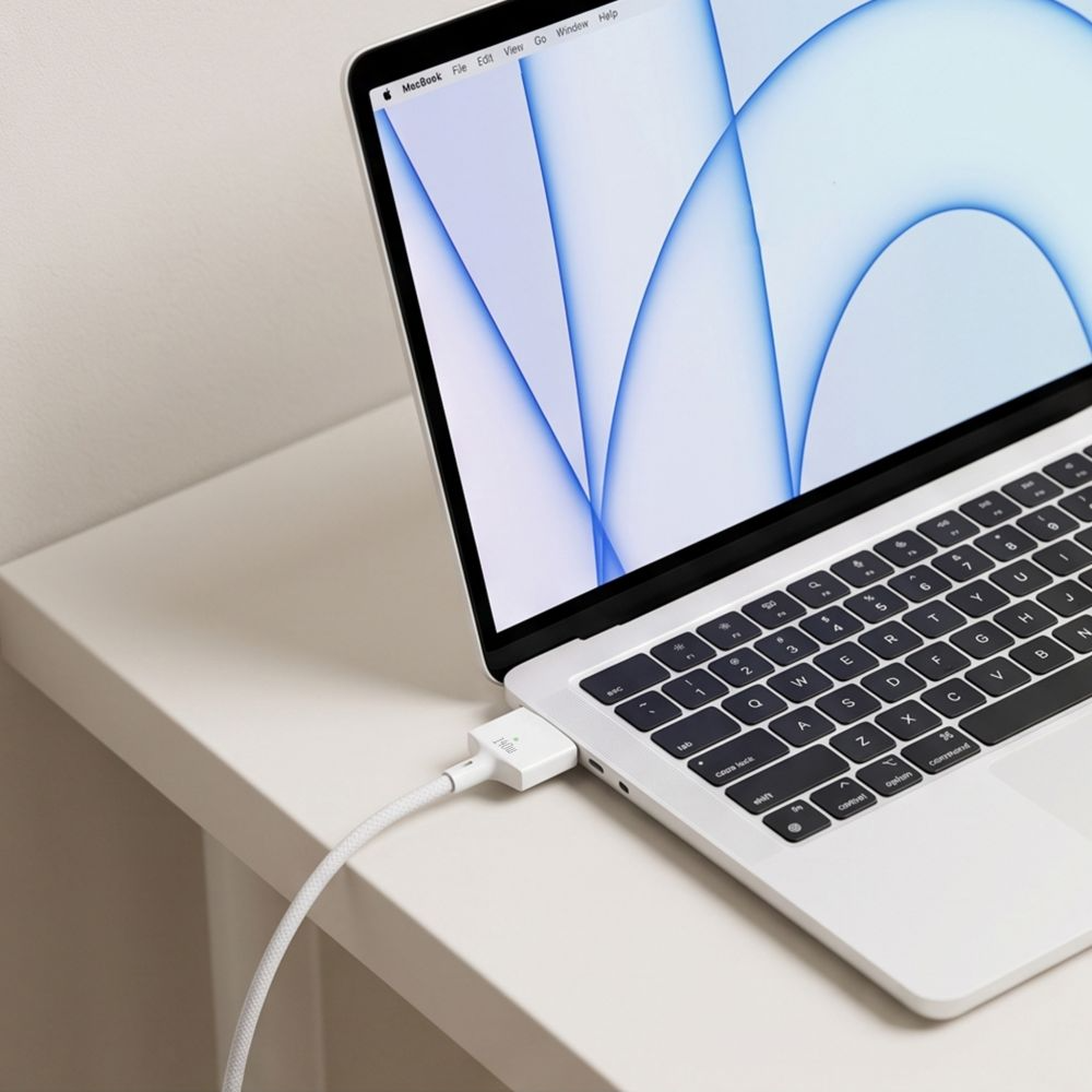 Polnilni kabel Tech-Protect MMC01 Ultraboost, USB-C - MagSafe 3, 140W, 3m, bel