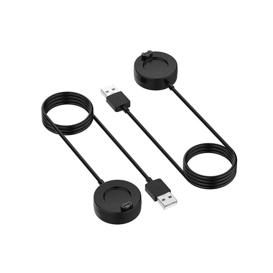 Polnilni kabel Techsuit TGC4 za Garmin Fenix 5 Plus / 7X / 6X / 6 / 5, USB-A, črn
