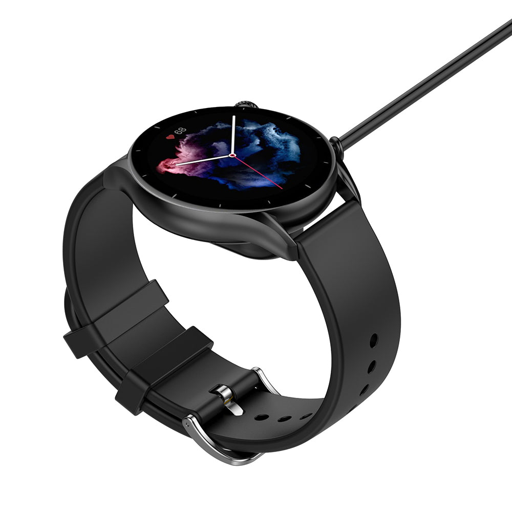Kabel za polnjenje Techsuit THA3 za Amazfit Watch Series, USB-A, črn