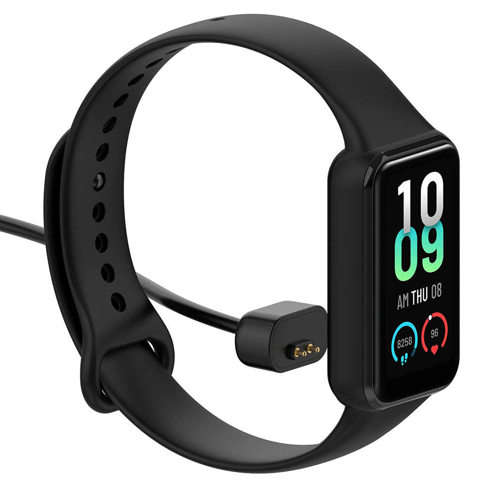 Polnilni kabel Techsuit THA5 za Amazfit Band 7, USB-A, Črn
