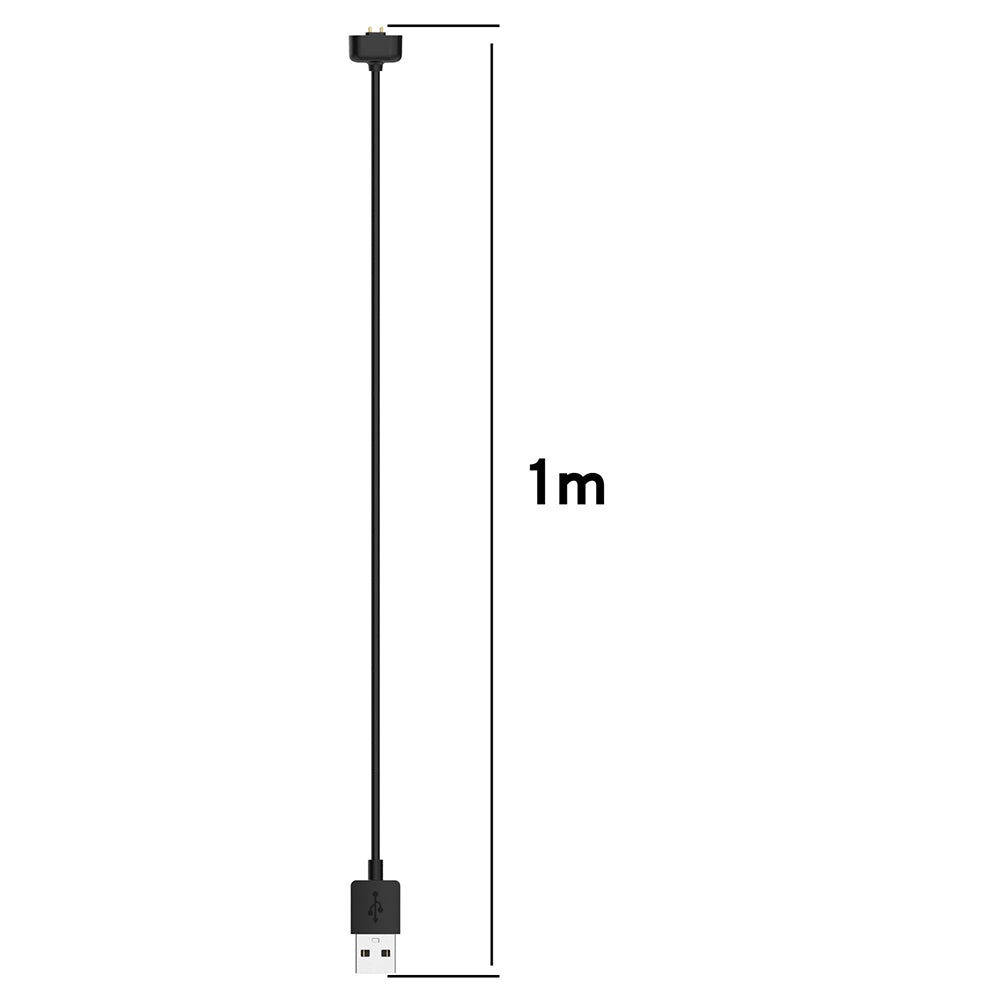 Polnilni kabel Techsuit THA5 za Amazfit Band 7, USB-A, Črn