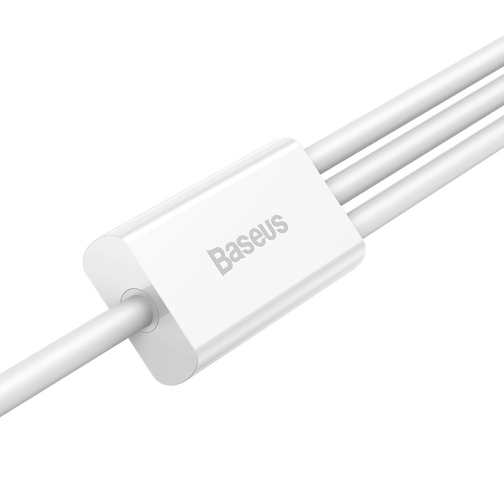 Polnilni kabel USB-A - Lightning / microUSB / USB-C Baseus Superior 3in1 Series, 20W, 1m, Bel P10320105221-00
