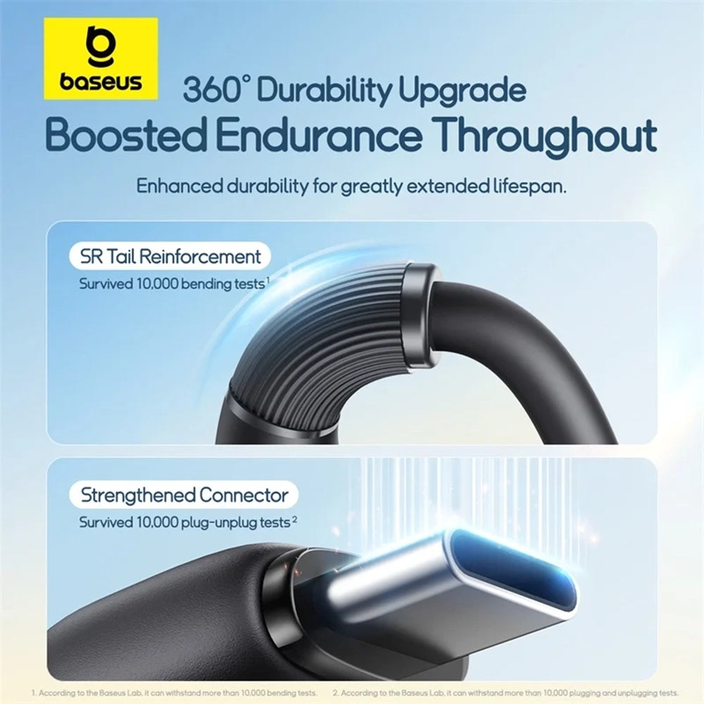 Kabel za polnjenje USB-A - Lightning / microUSB / USB-C Baseus Ultra Fast 3in1, 18W, 1.3m, Črn P10376303121-00