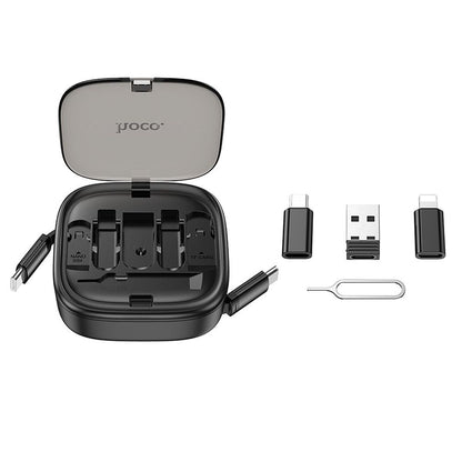 USB-C to USB-C Data and Charging Cable HOCO U140, 60W, 0.95m, Black