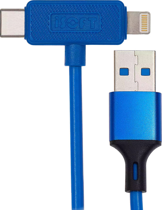 Kabel Lightning / USB-C iSOFT IS-006 Easy Restore Mode za Apple iPhone serijo