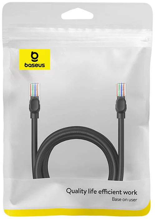 Baseus Network Cable, UTP, Cat5, 3m, Black B00133206111-04