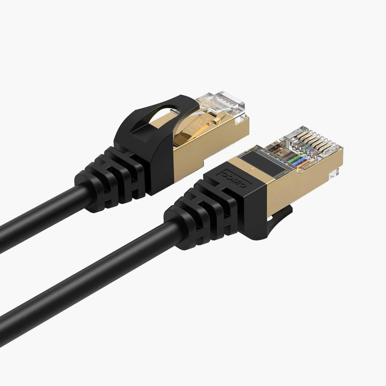 Omrežni kabel Orico PUG-C7, UTP, Cat7, 2m, Črn