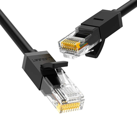 Omrežni kabel UGREEN NW102, UTP, Cat6, 15m, Črn