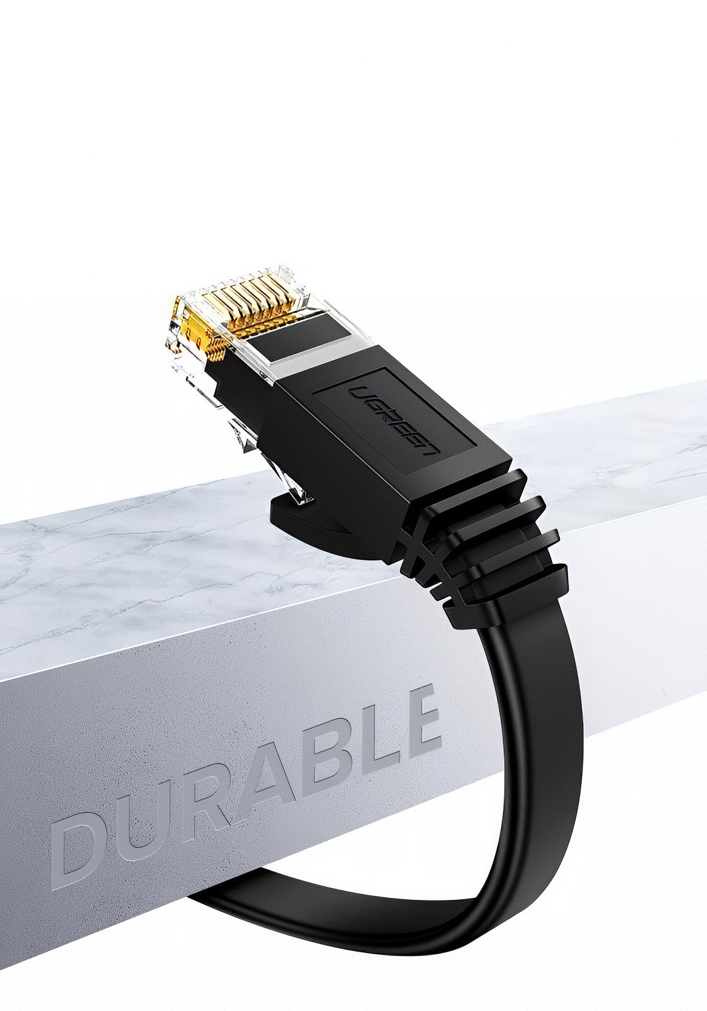 Omrežni kabel UGREEN NW102, UTP, Cat6, 15m, Črn