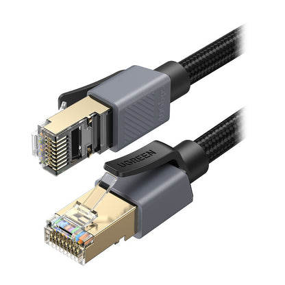 Omrežni kabel UGREEN NW343, UTP, Cat8, 1m, Črn