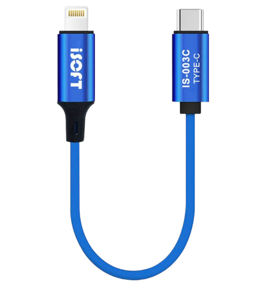Kabel za prenos podatkov iSOFT IS-003C, vmesnik Lightning - USB-C