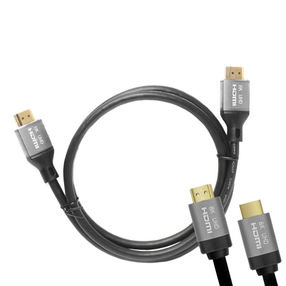 Video kabel LTC Gold, HDMI - HDMI, 8K, 1m, Črn