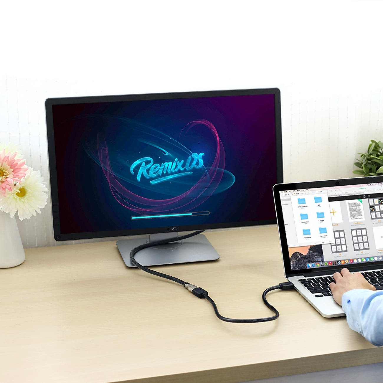 Podaljševalni video kabel UGREEN HD107, HDMI - HDMI, 4K, 3m, črn