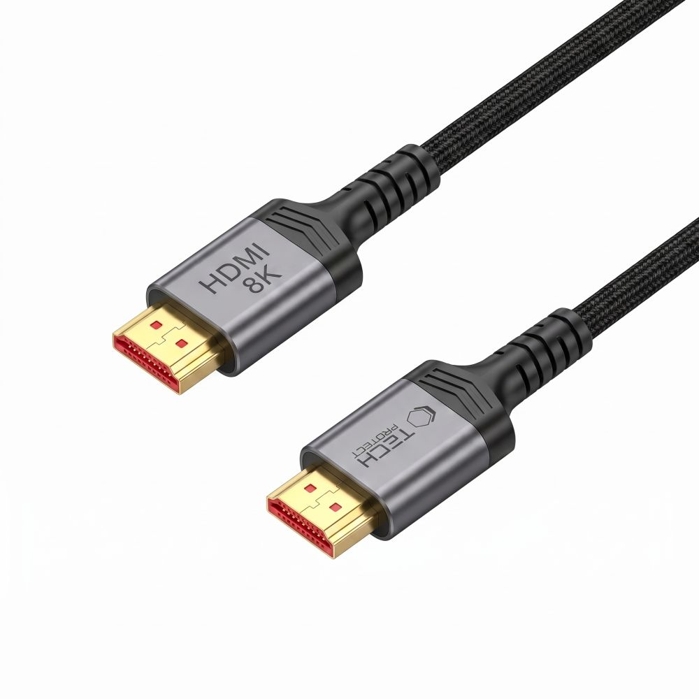 Video kabel Tech-Protect Ultraboost 2, HDMI - HDMI, 8K, 1m, Črn